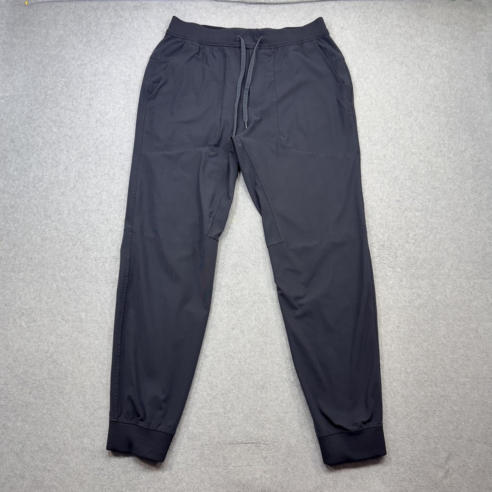 Lululemon ABC Warpstreme Jogger Pants Mens Large Gray Athleisure Stretch Casual
